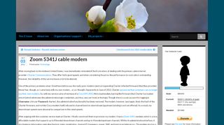 
                            9. Zoom 5341J cable modem – The Z-Issue