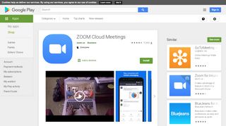 
                            8. ZOOM Cloud Meetings - Apps on Google Play