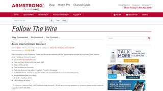 
                            4. Zoom Internet Email: Connect - Follow The Wire - Armstrong