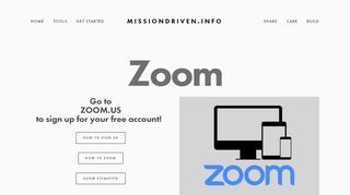 
                            9. Zoom — MissionDriven.info