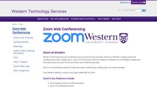 
                            8. Zoom Web Conferencing - Western Technology Services ...