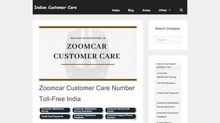 
                            5. Zoomcar Customer Care Number Toll-Free India » …