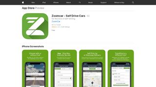 
                            9. ‎Zoomcar - Self Drive Cars on the App Store