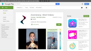 
                            3. Zoomerang - Short Videos - Apps on Google Play