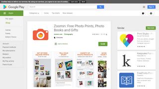 
                            8. Zoomin: Free Photo Prints, Photo Books and Gifts - Apps on ...