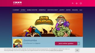 
                            7. Zoomumba kostenlos spielen bei RTLspiele.de