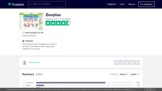 
                            2. Zooplus Reviews | Read Customer Service Reviews of www.zooplus ...