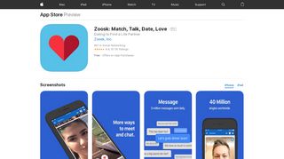 
                            8. Zoosk - #1 Dating App on the App Store - iTunes - Apple