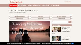 
                            9. Zoosk online dating site - datinglivechat.com