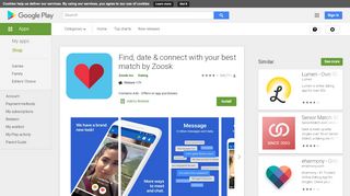 
                            5. Zoosk Rencontres – Applications sur Google Play