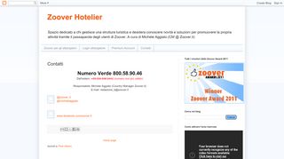 
                            7. Zoover Hotelier: Contatti