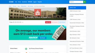 
                            6. Zp Primary School Kutasa, Akot - Fees, Address, Reviews ...