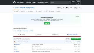 
                            2. zquestz/omniauth-google-oauth2: Oauth2 strategy for ... - GitHub