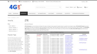 
                            1. ZTE 4G Router | Unlocked ZTE 4G LTE Router | ZTE 4G WiFi ...