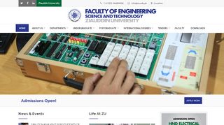 
                            5. ZUFEST: Ziauddin University Faculty of Engineering Science and ...