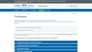 
                            3. Zugang zum Maklerportal - online.ruv.de