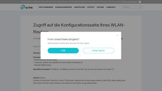 
                            5. Zugriff auf die Konfigurationsseite Ihres WLAN-Routers ...