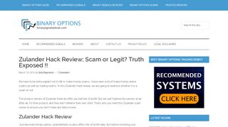 
                            1. Zulander Hack Review; Scam or Legit? Truth …