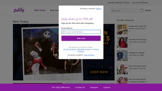 
                            10. Zulily | A New Store Every Day