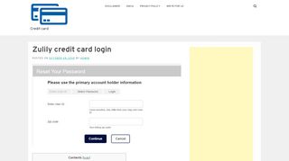 
                            5. Zulily credit card login - Credit card - audreysedibles.com