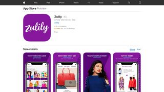 
                            10. ‎Zulily on the App Store
