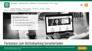 
                            2. Zum Onlinebanking der OLB anmelden – schnell & bequem
