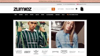 
                            8. Zumiez Canada - Clothing Stores for Skate shoes ...