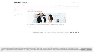 
                            2. Zumtobel Group - Job Portal