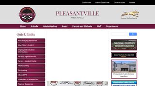 
                            6. _zumu_sidebar Parent - Student Portal - Pleasantville Public Schools