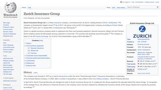 
                            9. Zurich Insurance Group - Wikipedia