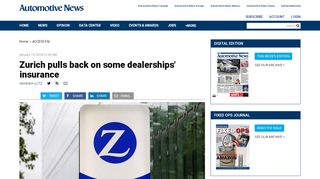 
                            7. Zurich pulls back on some dealerships' insurance - Automotive News