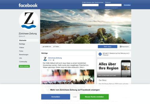 
                            7. Zürichsee-Zeitung - Startseite | Facebook