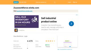 
                            7. Zuusworkforce.wistia.com: Zuus Workforce - Login