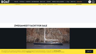 
                            3. ZWEISAMKEIT yacht for sale | Boat International