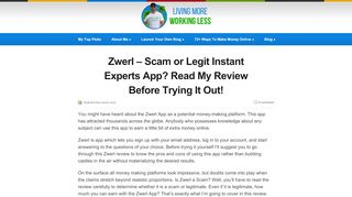 
                            5. Zwerl - Scam or Legit Instant Experts App? Read My Review ...