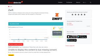
                            4. Zwift down? Current problems and outages | Downdetector