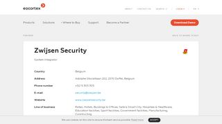 
                            8. Zwijsen Security - eocortex.com