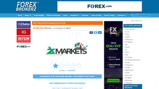 
                            8. ZX Markets Review – Is www.zxmarkets.com/ scam or safe?