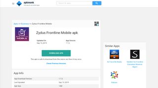 
                            7. Zydus Frontline Mobile Apk Download latest version 1.3- com.zydus ...