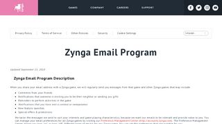
                            2. Zynga Email Program - Zynga - Zynga