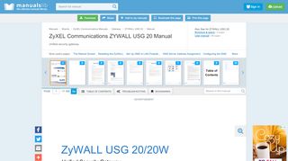 
                            9. ZYXEL COMMUNICATIONS ZYWALL USG 20 …