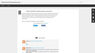 
                            5. ZyXEL NSA320 resetting admin password - blogspot.com