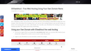 
                            13. 000webhost - Free Web Hosting Using Your Own Domain Name ...