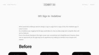 
                            13. 001. Vodafone Sign In — Jenny Ho