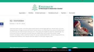 
                            4. 02 / Anmelden | Engelbaum