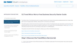 
                            10. 02 Trend Micro Worry-Free Business Security Starter Guide ...