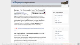 
                            4. 0,40% Zinsen aufs PSA Direktbank Tagesgeldkonto