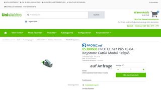 
                            13. 05300608 PROTEC.net PKS XS 6A Keystone Cat6A ... - UNI Elektro