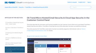 
                            7. 06 Trend Micro Hosted Email Security & Cloud App Security in the ...