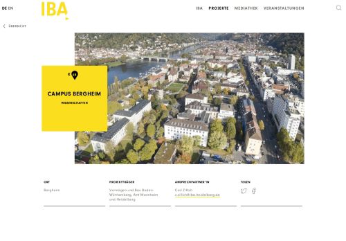 
                            11. #068 Campus Bergheim der Universität Heidelberg - IBA Heidelberg
